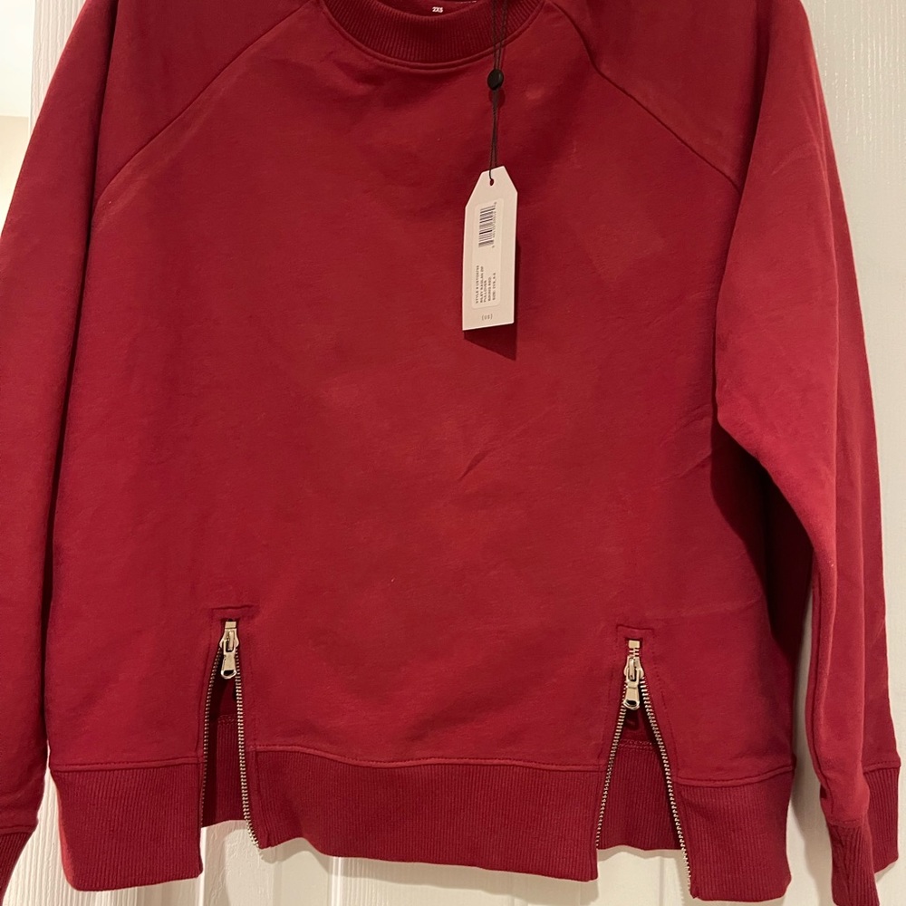 2xs (size 6-8) Riley Raglan Zip Pullover
Red Dahlia
